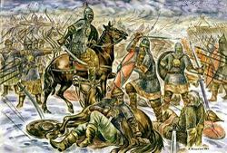 В начале 1238 года войско хана Батыя вторглось в пределы Владимирского княжества. После взятия и сожжения стоявшей в окружении малопроходимых в тогдашнее время лесов Москвы Батый со своей ордой двинул